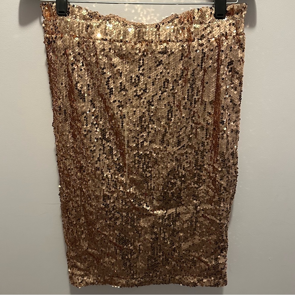 Sequin Pencil Skirt